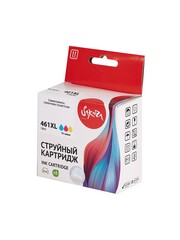 Струйный картридж Sakura 3728C001 (461XL Color) для Canon Pixma TS5340,  MG7740, пигментный тип чернил, триколор, 15 мл., 400 к.