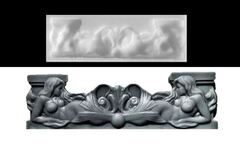 Силиконовый молд № 0529 Русалки-1