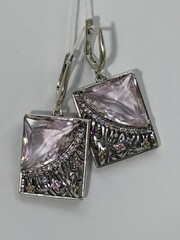 Набукко (серьги из серебра)