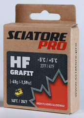 Парафин лыжный Sciatore Pro HF GRAFIT 45гр. черный 5°..-5°