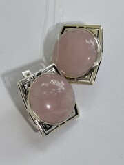 Октагон (серьги из серебра)