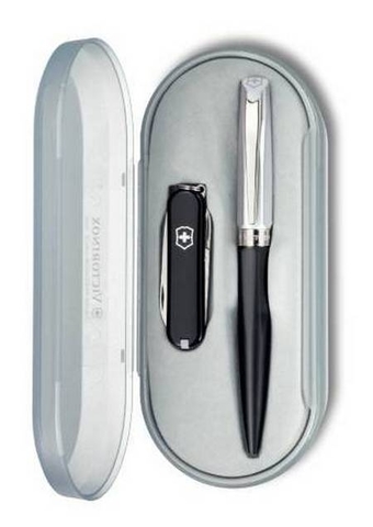 Набор нож Victorinox и ручка Caran d'Ache (4.4321.2)