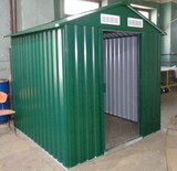 Металлический сарай GreenStorage Арчер B 203х181 зеленый