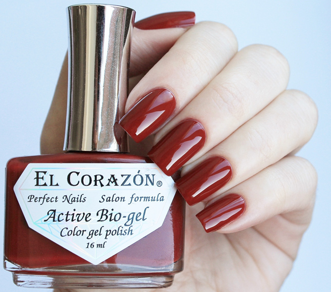 El Corazon 423/ 317 active Bio-gel  Cream холодный красный