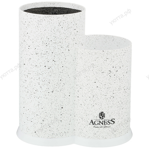 Подставка для ножей Agness универсальная, 20*12*22 см - Купить