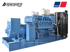 Дизельный генератор Азимут АД-1200С-Т400-2РМ27 MTU c автозапуском