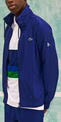 Куртка теннисная Lacoste Men's Sport Novak Djokovic Lightweight Zip Jacket - blue