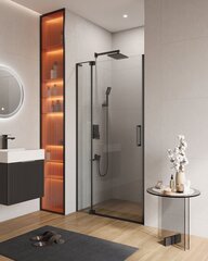 Cezares SLIDER-B-1-100/110-C-NERO Душевая дверь в нишу  фото