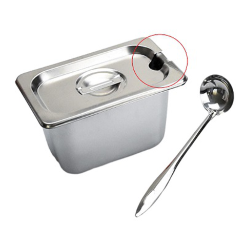 Крышка GN 1/3  VALEX с отверстием
