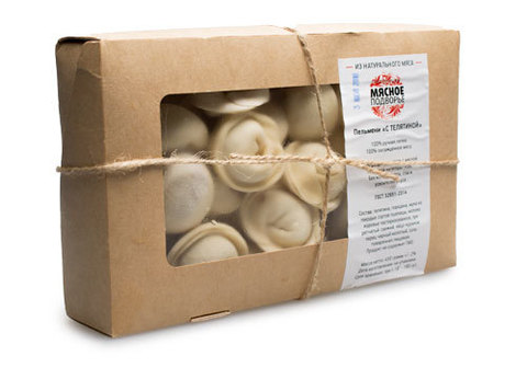 Пельмени "С телятиной", 450г