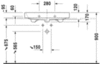 Раковина мебельная Duravit Happy D.2 2318800027