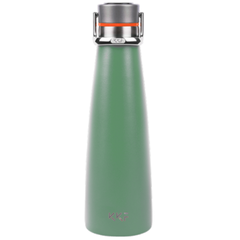 Термобутылка KissKissFish Smart Vacuum Bottle с термометром, зеленый 475 мл