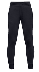 Детские теннисные брюки Under Armour Boys' Armour Fleece Joggers - black