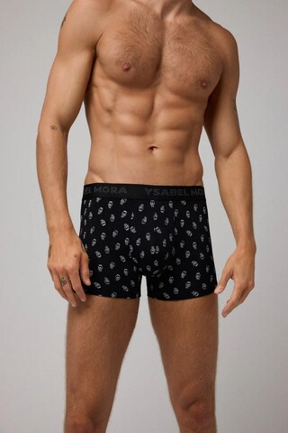 Облегающие боксеры 2 шт. в упаковке YSABEL MORA 20369_Черный + бордо