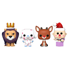 Набор подарочный Funko Pocket! Rudolph Tree Holiday (4 Pack)