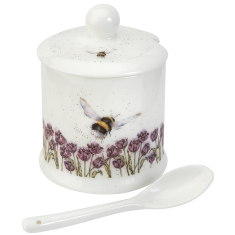 Баночка для специй с ложкой 110мл Забавная фауна Royal Worcester