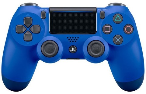 Джойстик беспроводной Dualshock 4 для PlayStation4 (Ярко-синий)