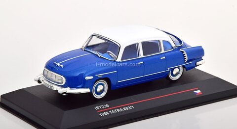 Tatra 603/1 1958 blue-white IST Models 1:43