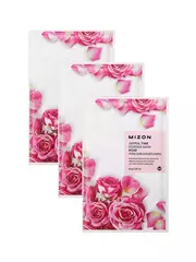 Тканевая маска с экстрактом розы MIZON Rose Essence Mask