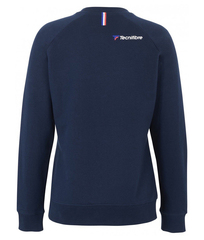 Женская теннисная куртка Tecnifibre Lady Sweat - marine