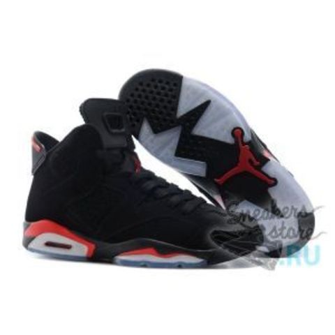 Air Jordan 6 Retro Men "Black Infrared" (Black/Infrared 23-Black)