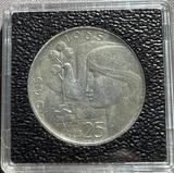K16194 1965 Чехословакия 25 крон,  20 лет освобождению Чехословакии