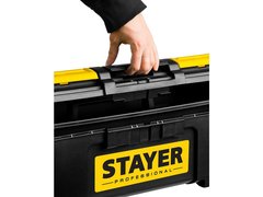 STAYER TOOLBOX-24, 590 х 270 х 255, пластиковый ящик для инструментов, Professional (38167-24)