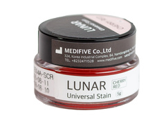 Lunar (Лунар) универсальный краситель для керамики CHERRY RED (5г)