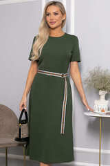 Платье трикотажное Парижанка (зеленое) П14415-10М LT Collection