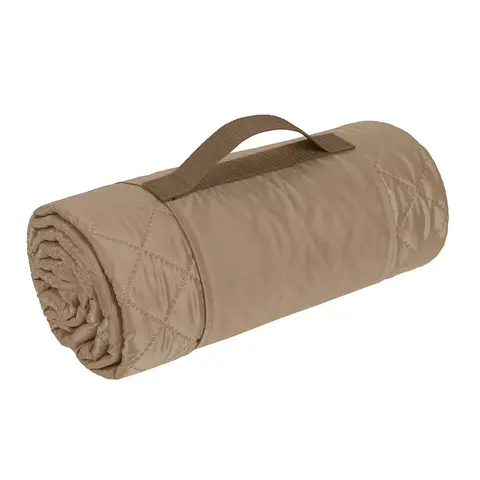 Плед для пикника бежевый