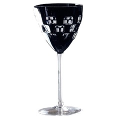 Бокал для вина серия Domino, 180 мл, черный, фото 1