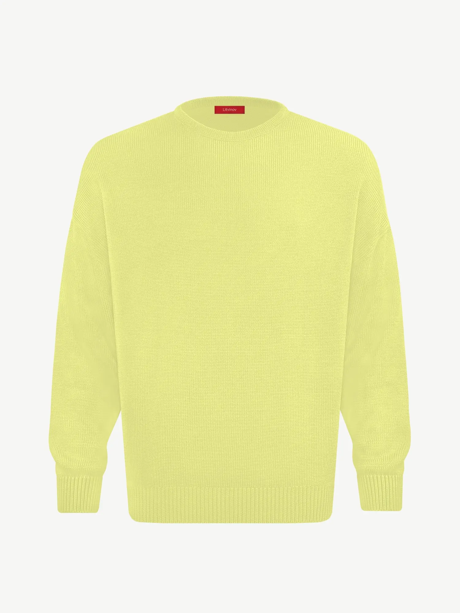 Джемпер оверсайз из шелка