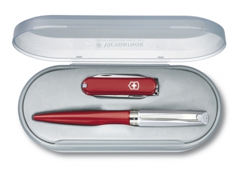 Набор нож Victorinox и ручка Caran d'Ache (4.4321.3)