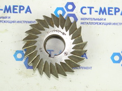Фреза дисковая двухугловая симметричная 90х24х27мм, 60°х15° Z=24 ( следы экспл)