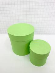 Цилиндр одиночный, Салатовый, 12*12 см, 1 шт.