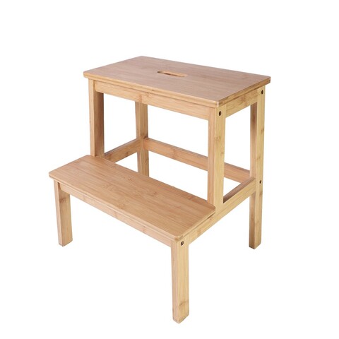 Табурет-лестница VÄTTERN 43x43x47, бамбук