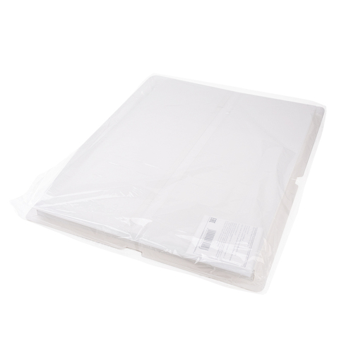 Прозрачная коробка для торта с пьедесталом (аквариум) 60*40*16,5 см, белая