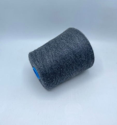 S.B.Filati, Spuma30 3/30 1000м. 60% Беби альпака, 40% Кашемир, Графит(135), 37288