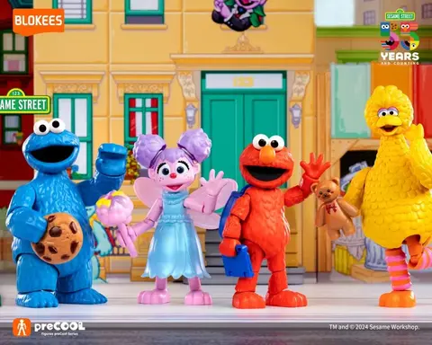 Набор фигурок Улица Сезам Сборная модель