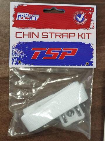 Набор для шлема TSP CHIN STRAP KIT белый