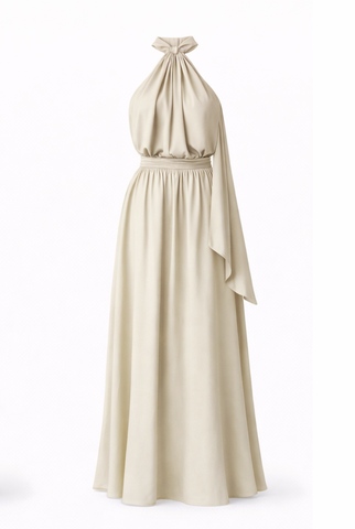 SERA платье с открытой спиной