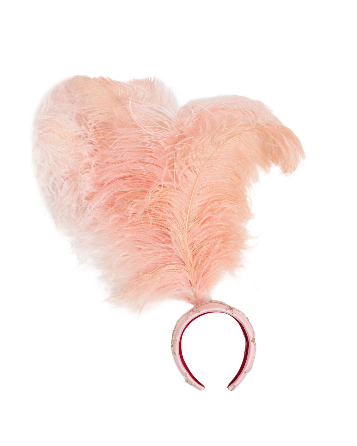 Ободок с ручной вышивкой