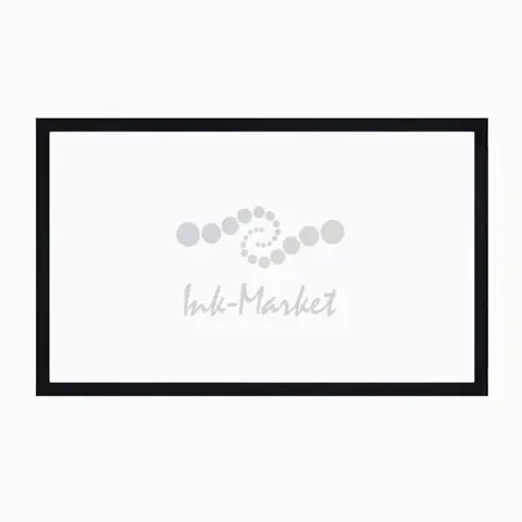 Экран для проектора S'OK SCFRV-266x150 120" 16:9 на бархатной раме, PS White, черная рама