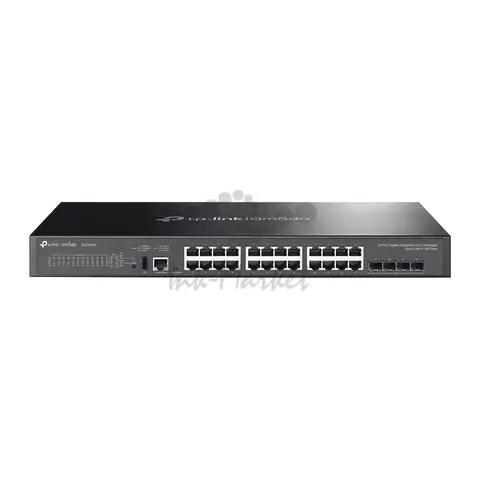 TP-Link SG5428X Omada 24-портовый гигабитный стекируемый управляемый коммутатор уровня L3, 24х1 Гбит/с, SFP+ 4х10 Гбит/с