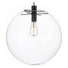 Светильник Glass Ball Ceiling Black D50