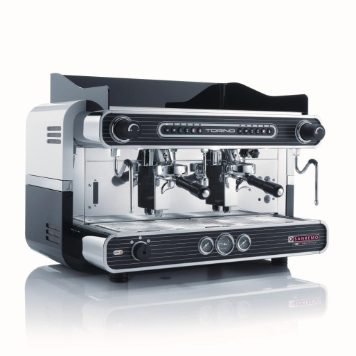 Кофемашина рожковая Sanremo Torino SAP 2 гр. полуавтоматическая, черная