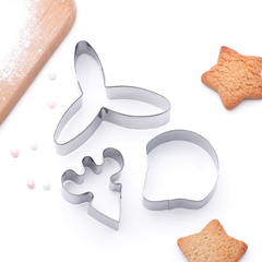 Набор вырубок «Лепестки орхидеи», 7х7 см, 3 шт