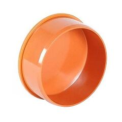 Заглушка ПВХ (поливинилхлорид) для наружной канализациии Дн 250