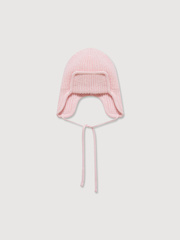 Шапка-ушанка, Розовый