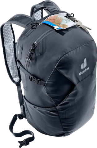 Картинка рюкзак туристический Deuter Speed Lite 21 Black - 6